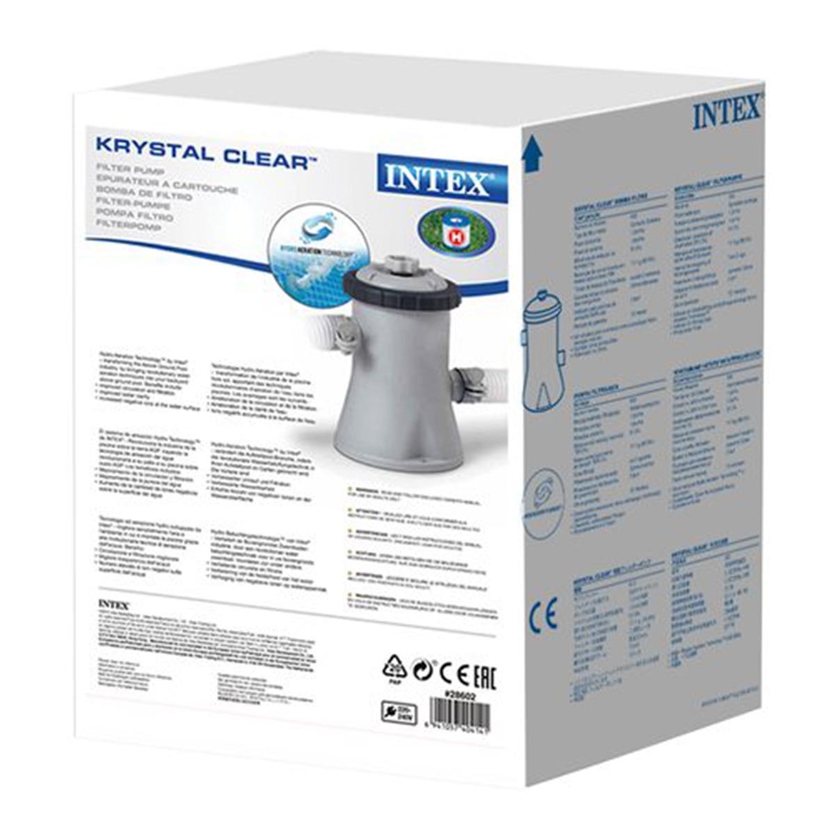 Depuradora de Cartucho Krystal Clear Tipo H 1.250 l/h Gris-4