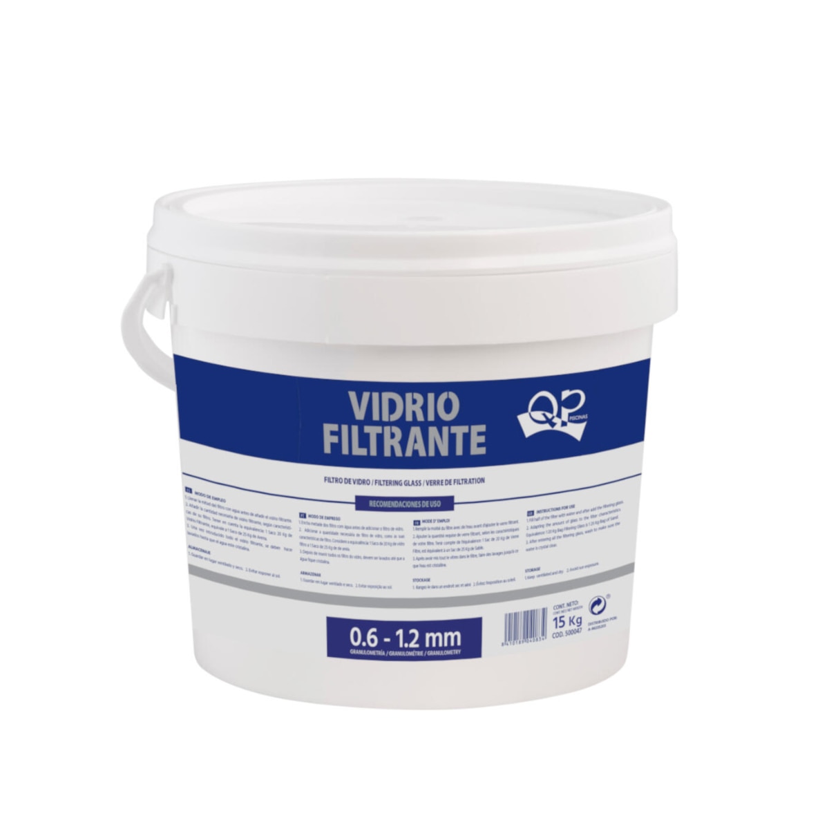 Imagen 0 de Cubo Vidrio 15Kg