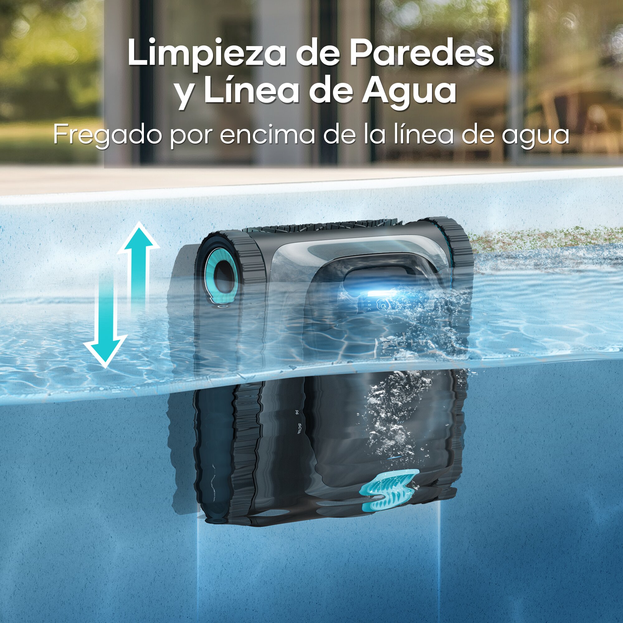 Robot limpiafondos Aiper Scuba S1 inalámbrico Gris-5
