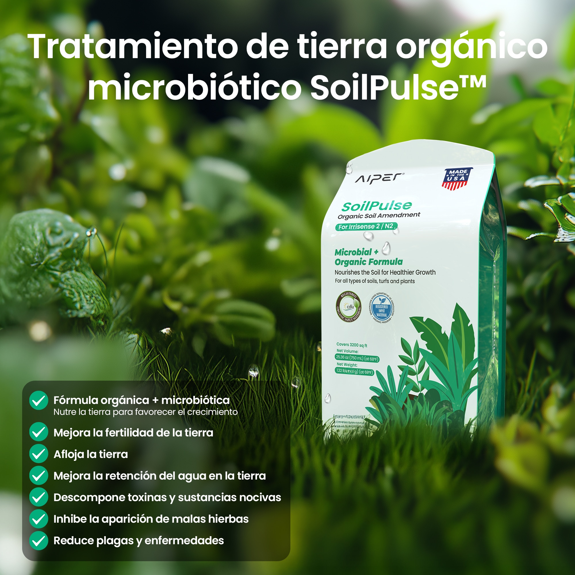 Sistema de riego automático Irrisense 2 Gris-16