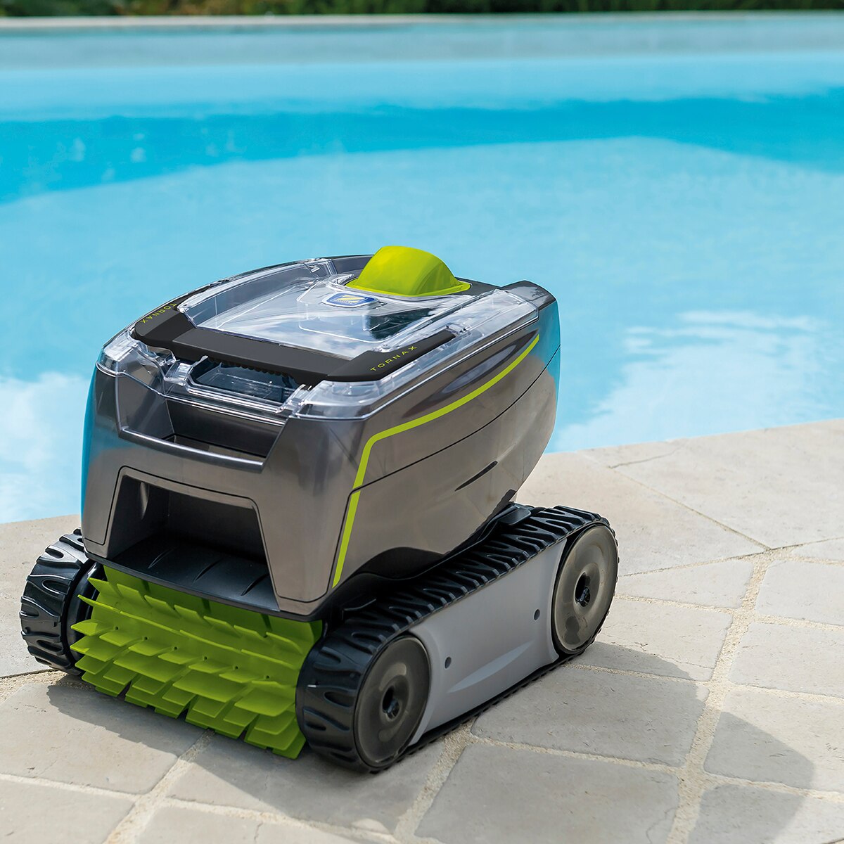 Robot Limpiafondos Tornax GT3220 Gris / Verde-2