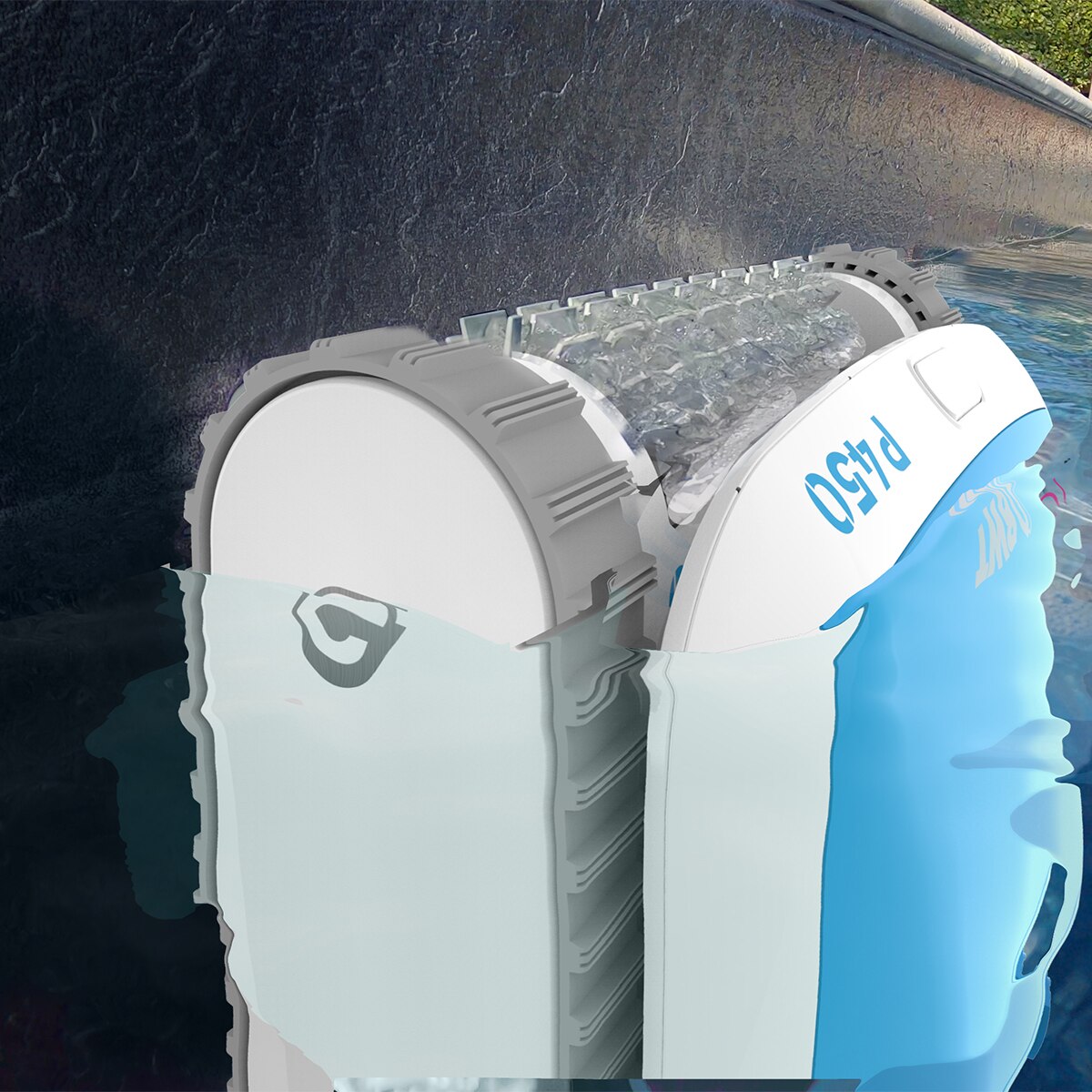 Robot limpiafondos automático BWT para Piscina P450 6