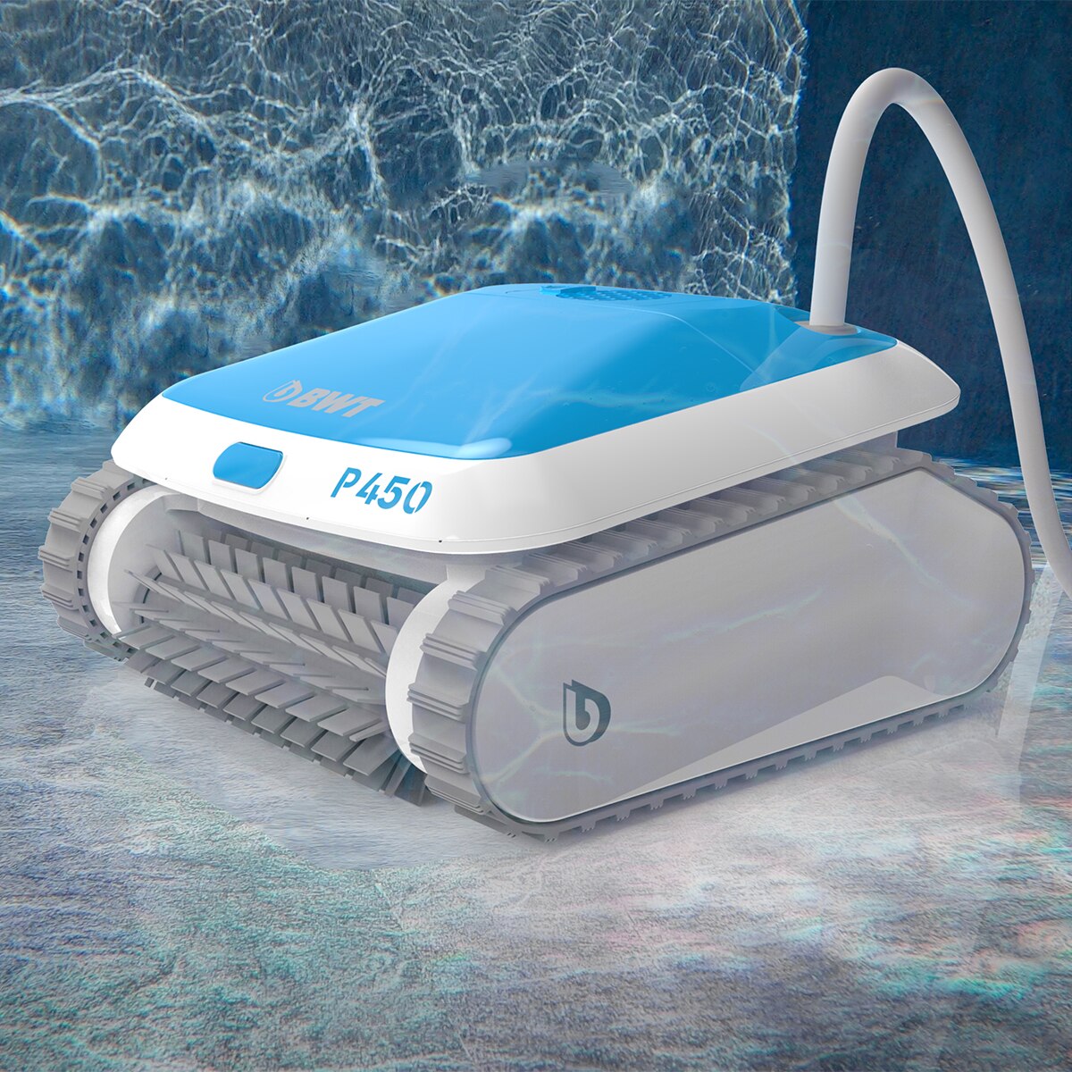 Robot limpiafondos automático BWT para Piscina P450 7