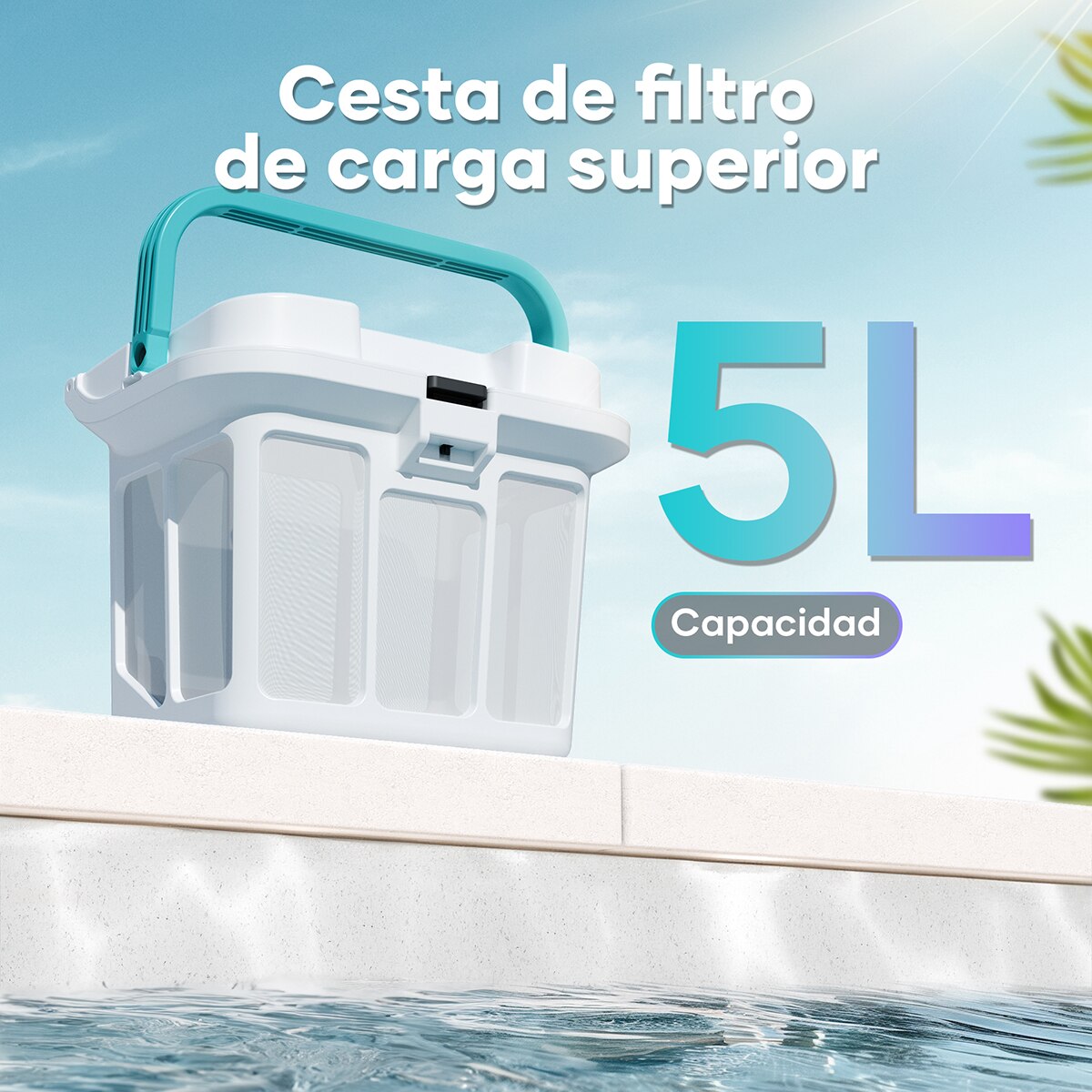 Limpiador Robótico Inalámbrico para piscinas Scuba X1 Pro Gris-16