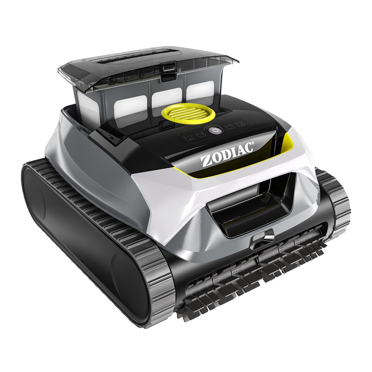 Robot Freedom Lite Zodiac batería con doble filtro para piscinas hasta 15x5m Gris / Amarillo-3