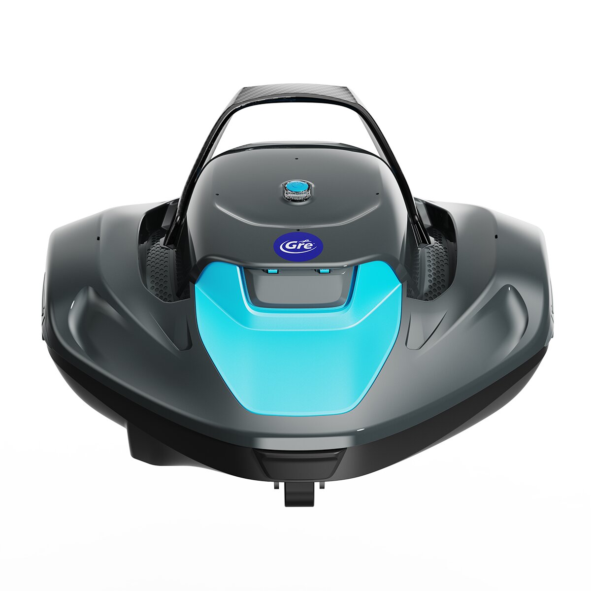 Robot a batería recargable para piscinas elevadas Gris / Azul-2