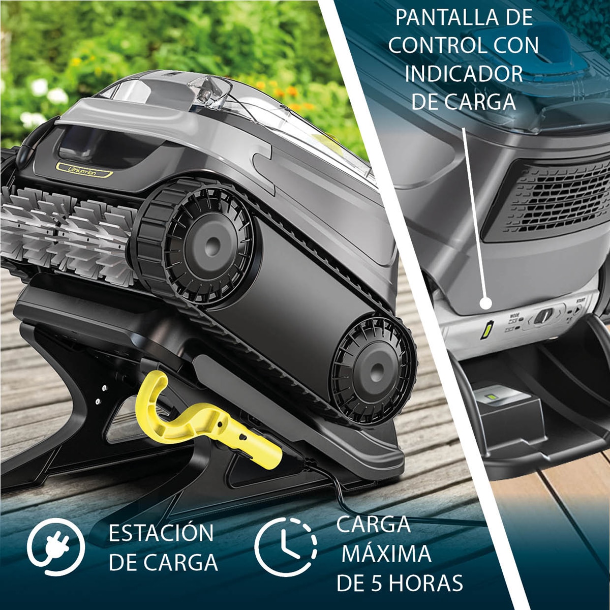 Robot Zodiac a batería CNX-Li 5220 iQ Gris-13