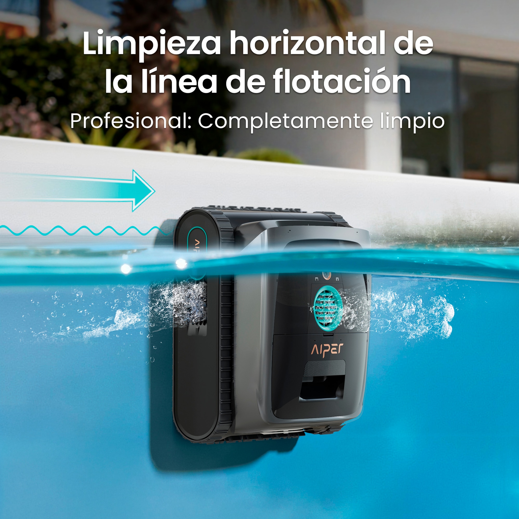 Robot limpiafondos Scuba S3 Aiper Gris-9