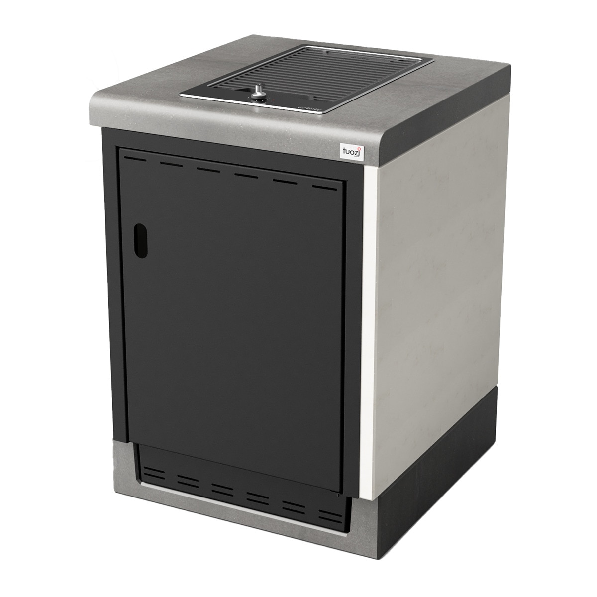 Módulo grill eléctrico Smeg Kitaway Blanco / Negro-1