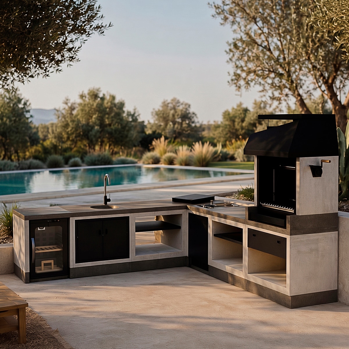 Modulo Tuozi Kitaway [F] 61 Nevera/Cava Domo Blanco / Negro-6