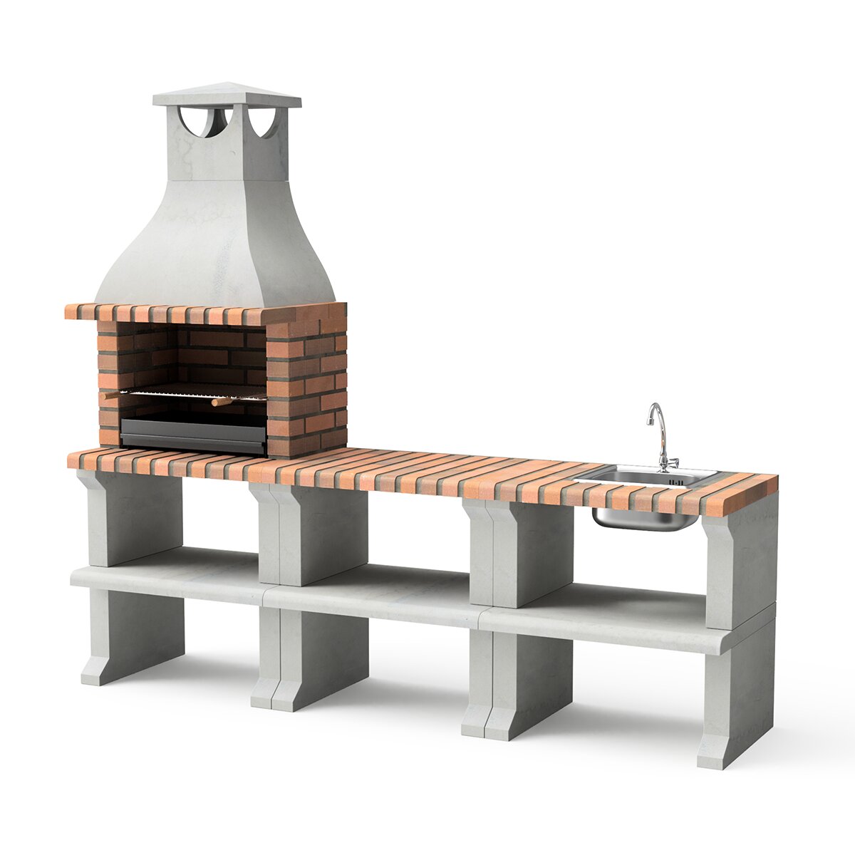 Imagen 0 de Barbacoa de obra Ragusa Plus P3