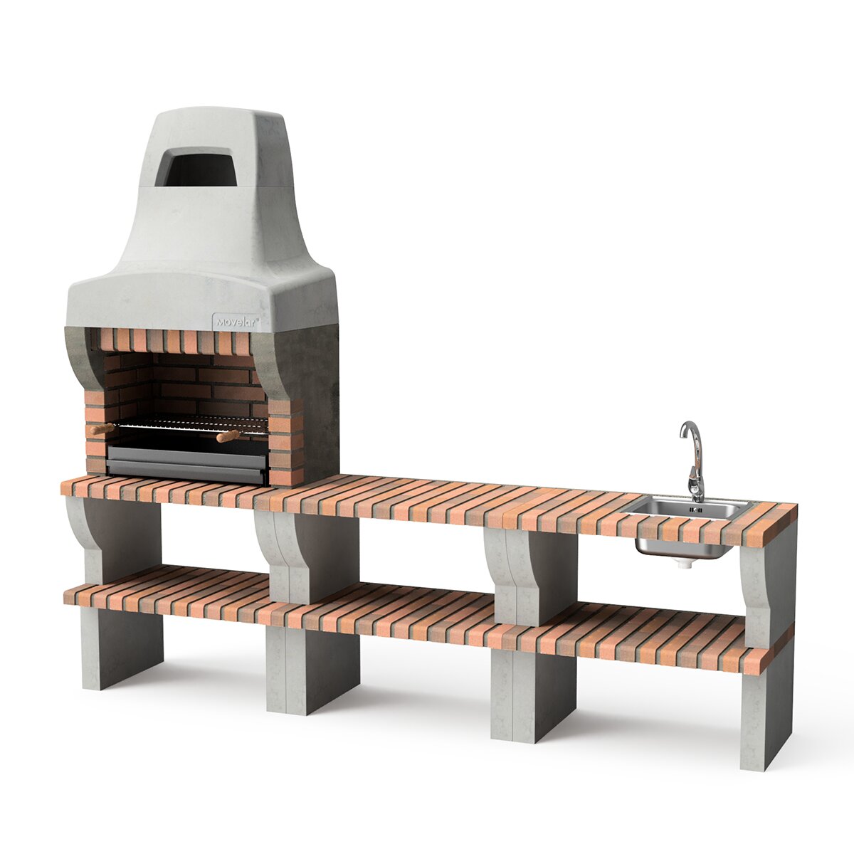 Imagen 0 de Barbacoa de obra Palermo P1