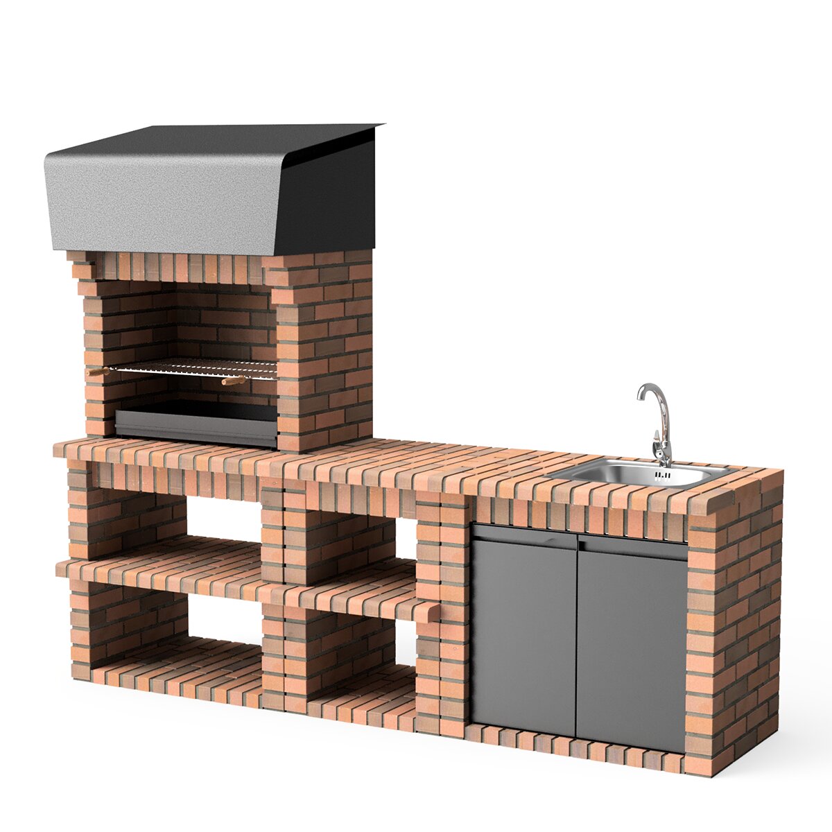 Imagen 0 de Barbacoa de obra Volterra P1