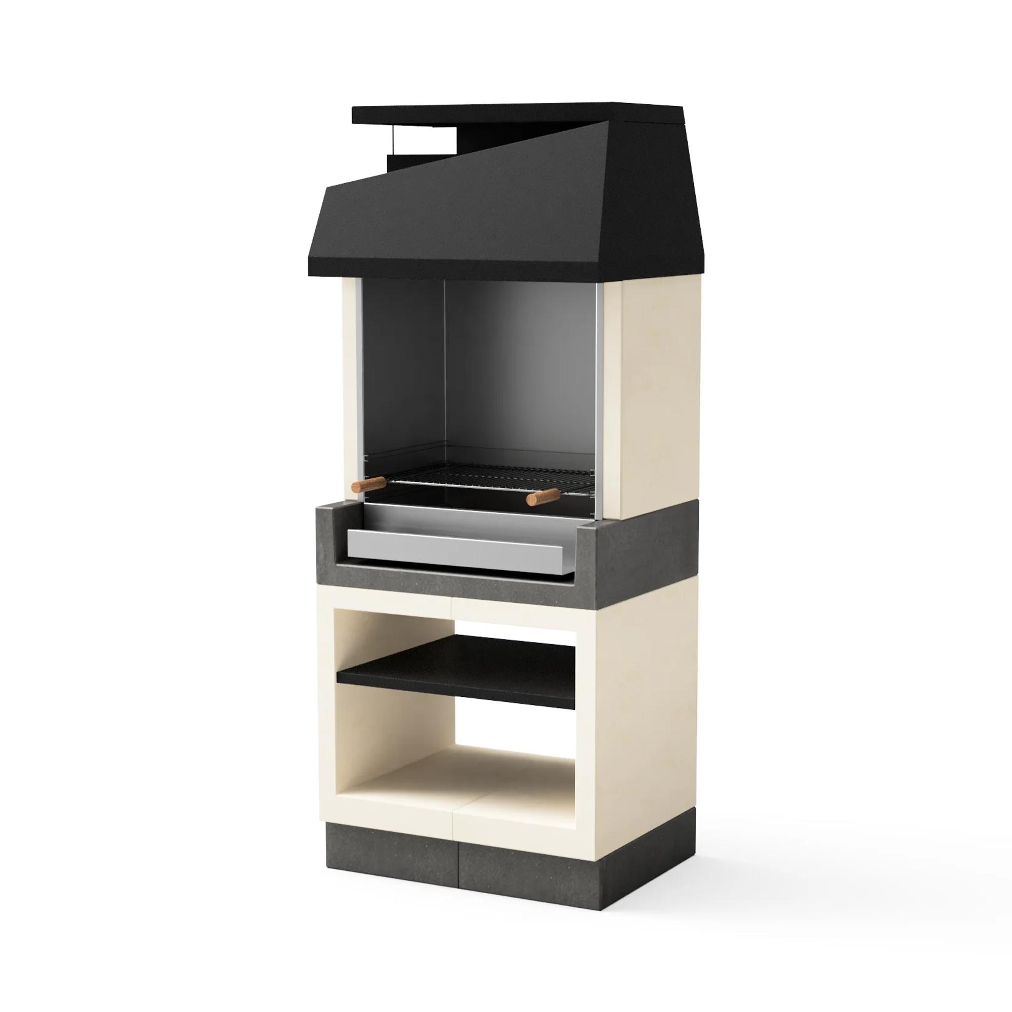 Imagen 0 de Barbacoa Tuozi Kitaway Otte [F] 84 Acero Inoxidable Domo