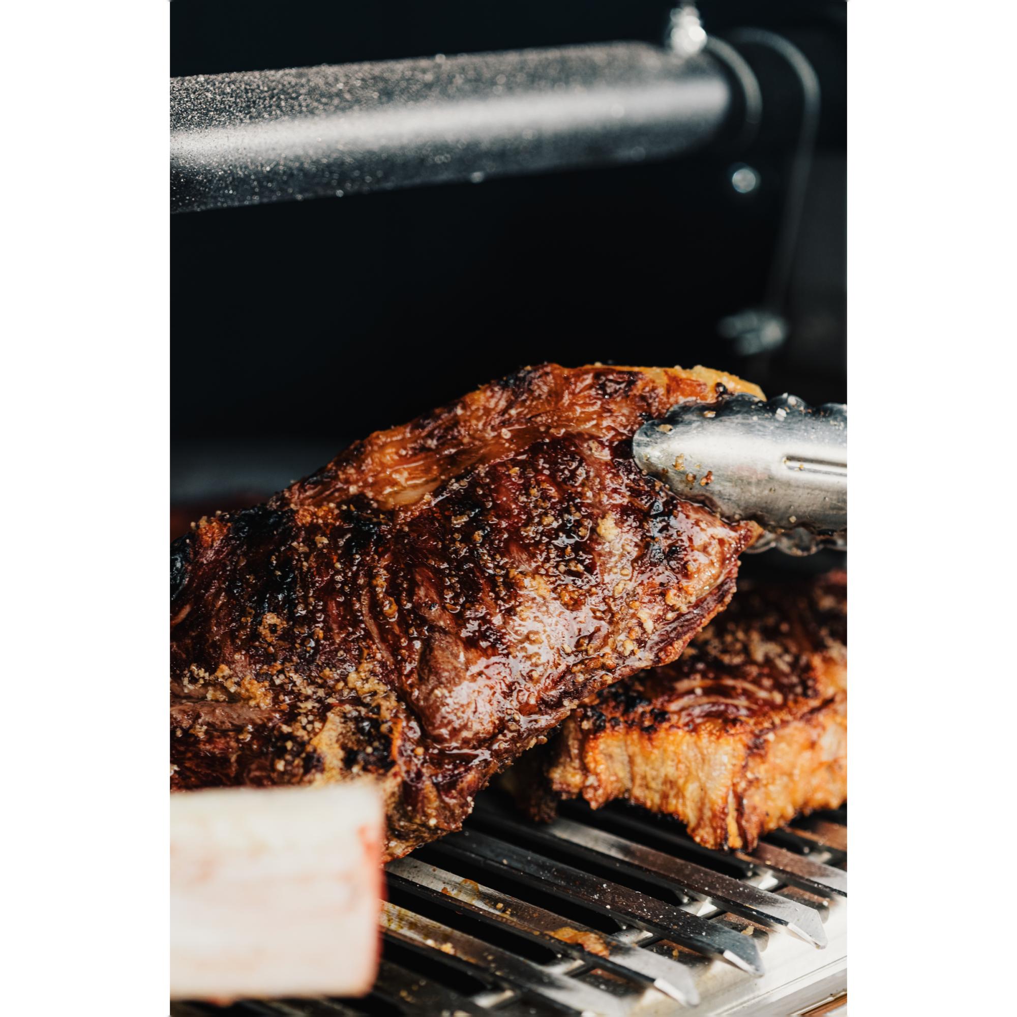 Barbacoa Tuozi Kitaway Argentino Xl [F] 126 C/ Brasero Lateral De Leña Domo Gris-8