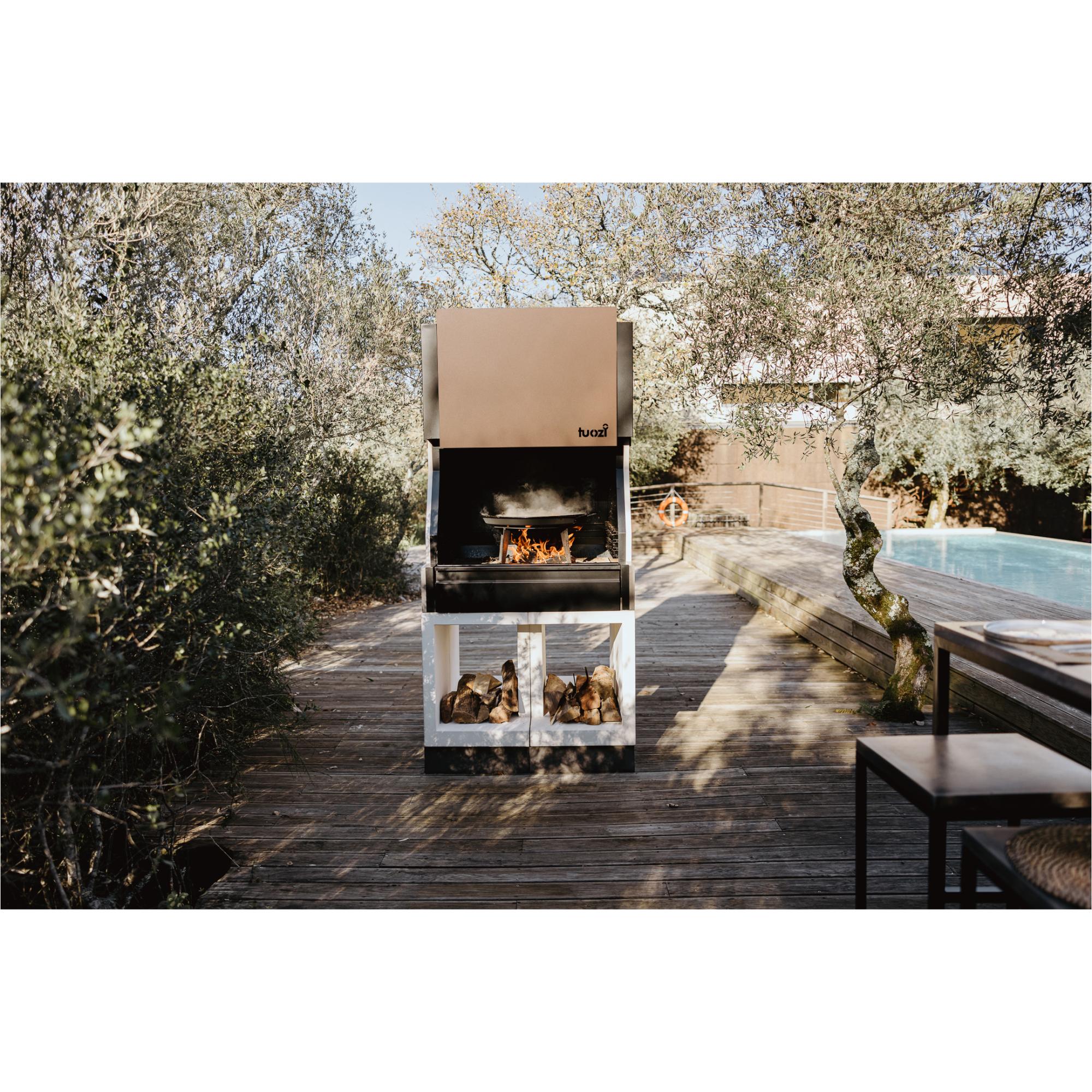 Barbacoa Tuozi Kitaway La Valenciana [F] 100 Domo Gris-15