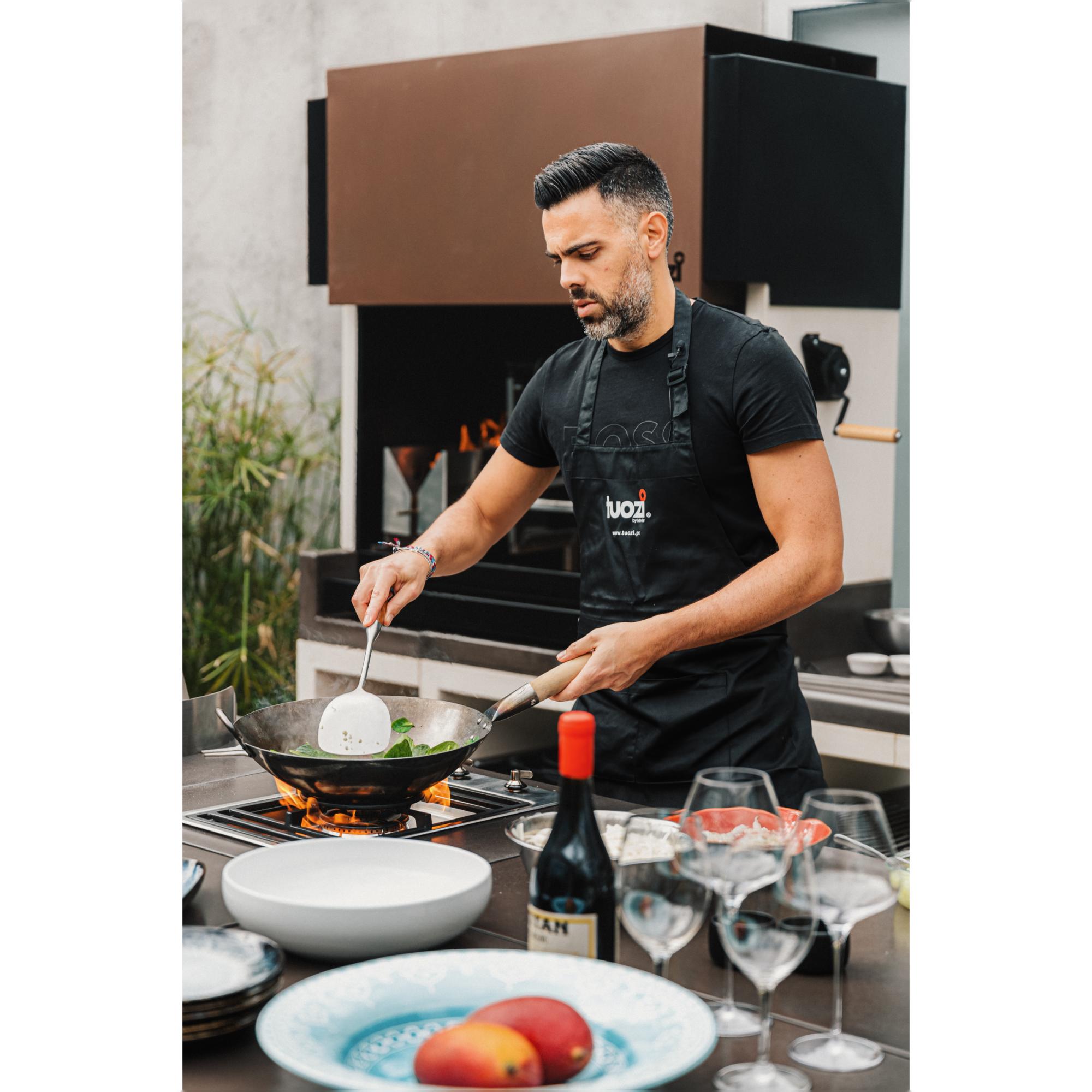 Cocina De Exterior Tuozi Kitaway P39 Domo Gris-6