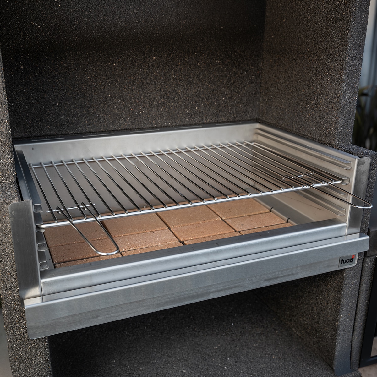 Barbacoa de obra Black Venit Inox Gris-5