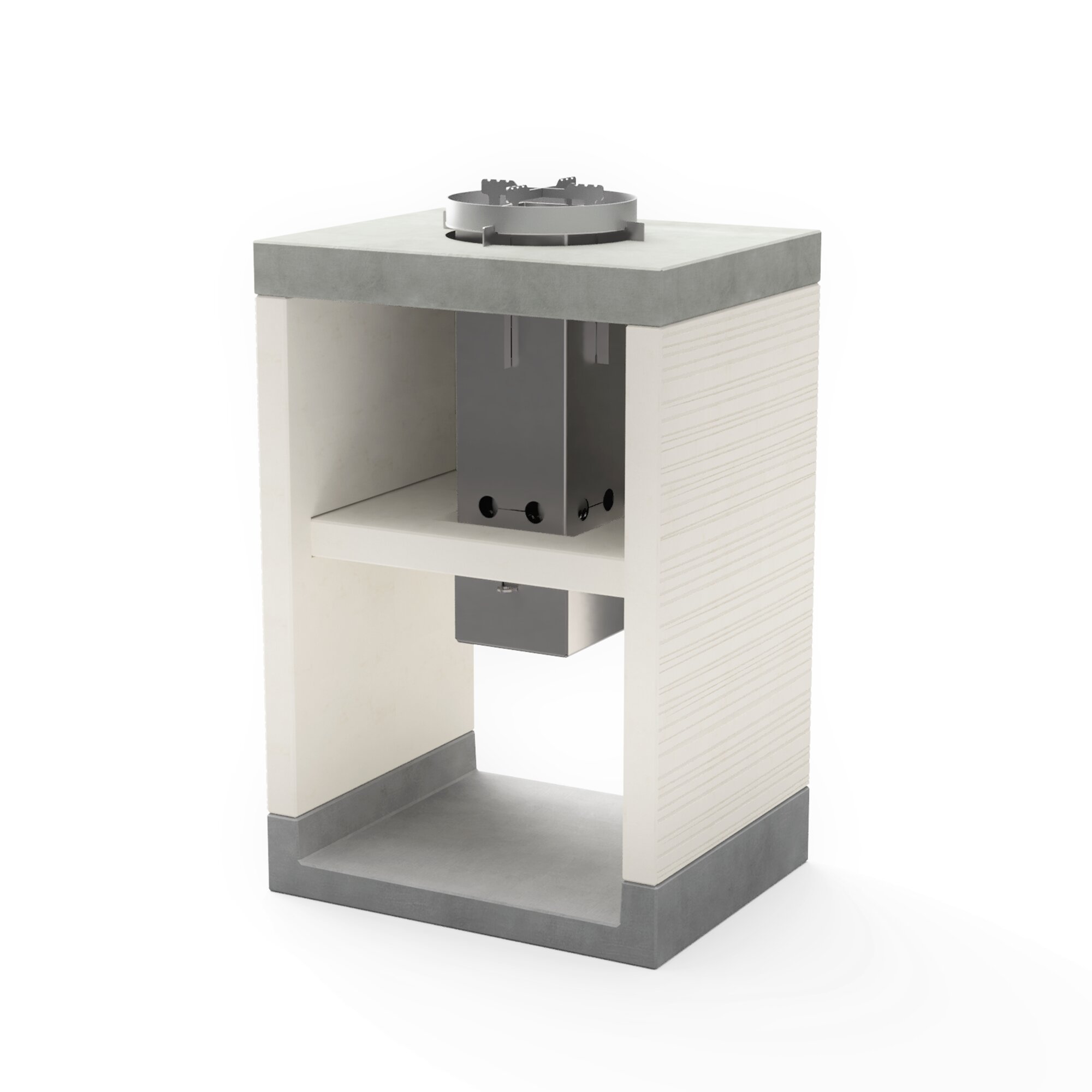 Imagen 0 de Módulo de encimera lateral hormigónT00207