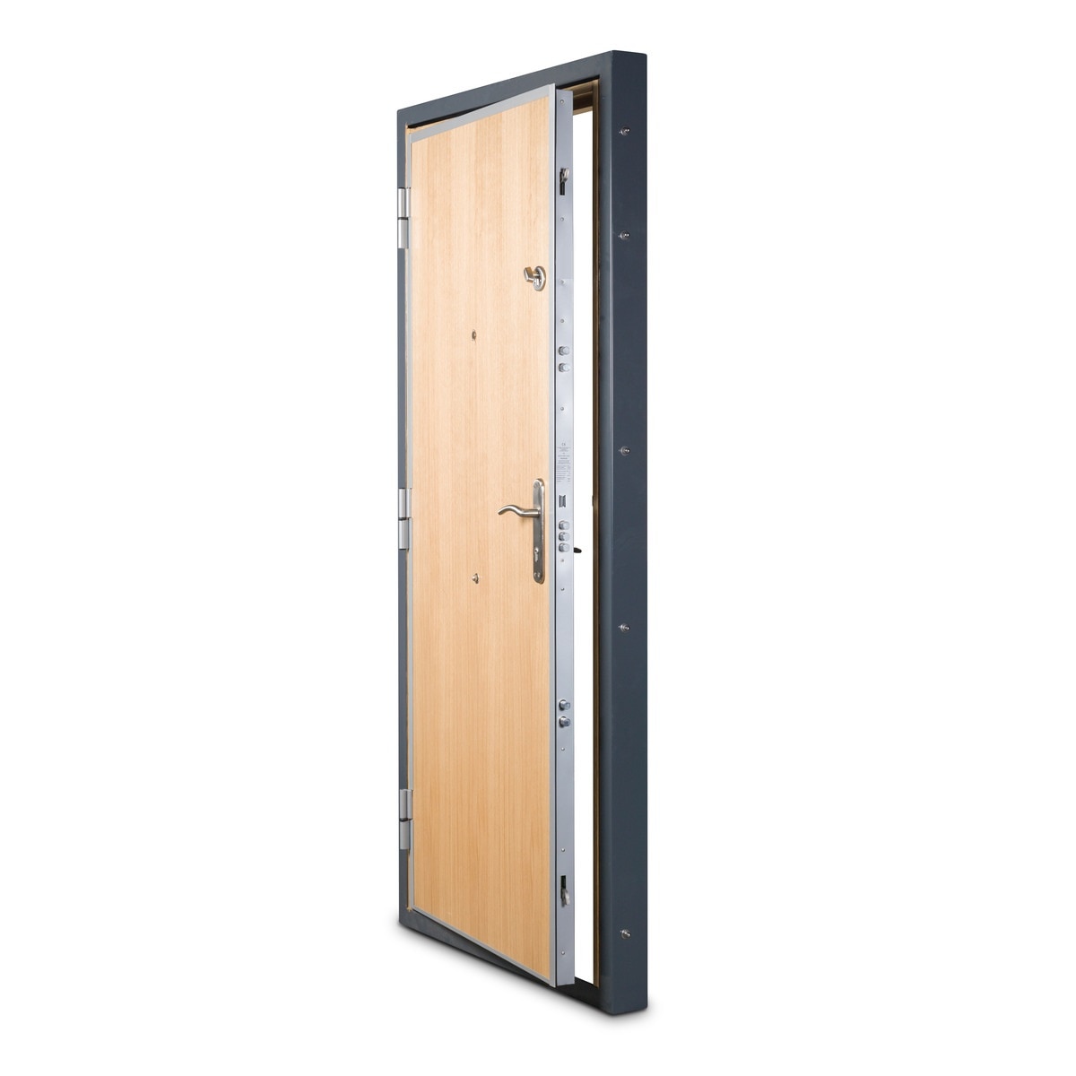 Puerta Acorazada Premium 2030 x 825 x 63 mm Derecha Sapelly-1