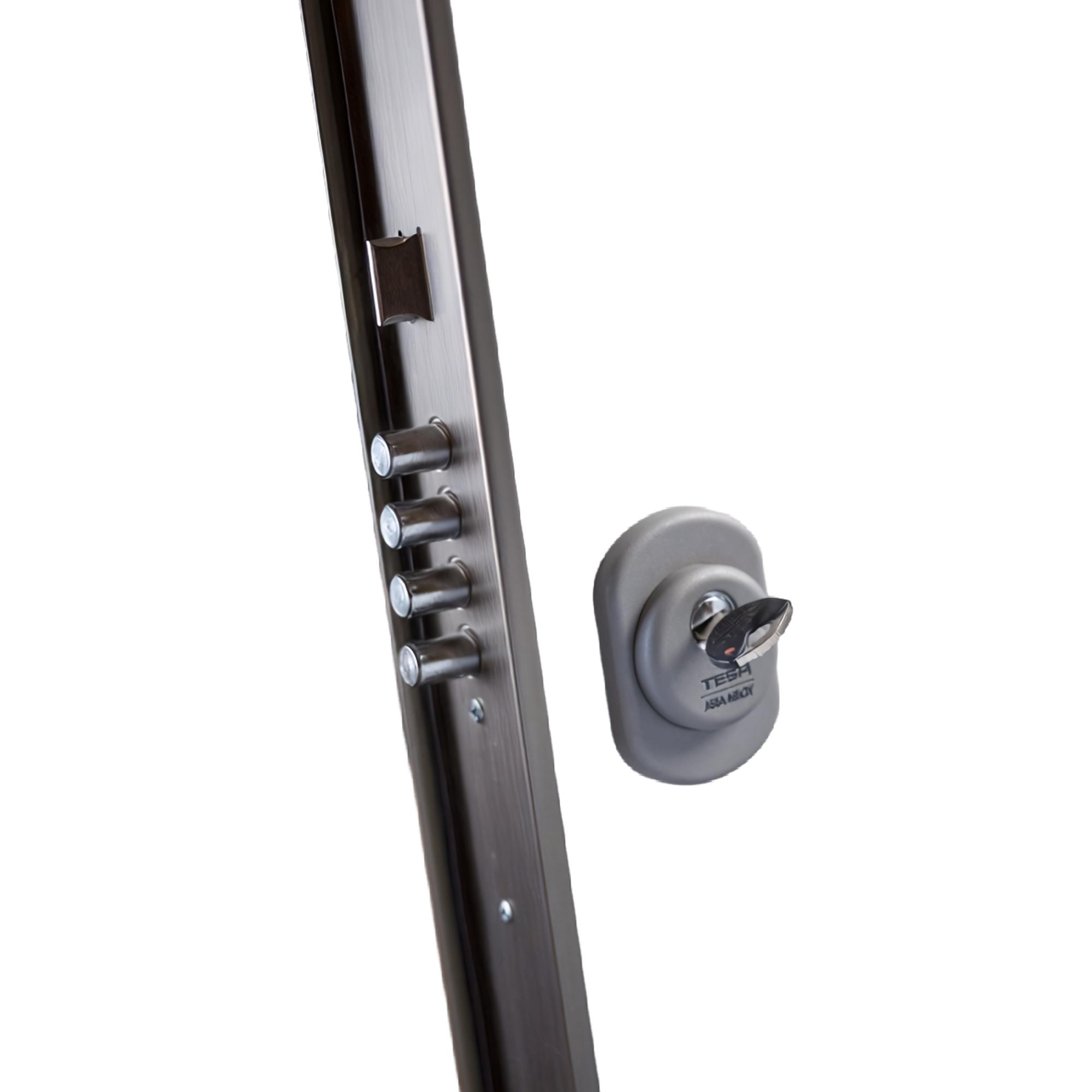 Puerta Acorazada Premium Tesa Blanco Blanco-4