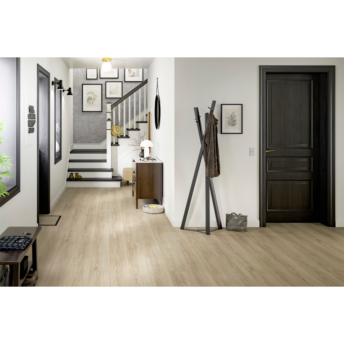 Suelo Laminado Classic Aquaclic 10/33 Roble Newport Crema EL2161 1,74 m² Roble Newport Crema-3