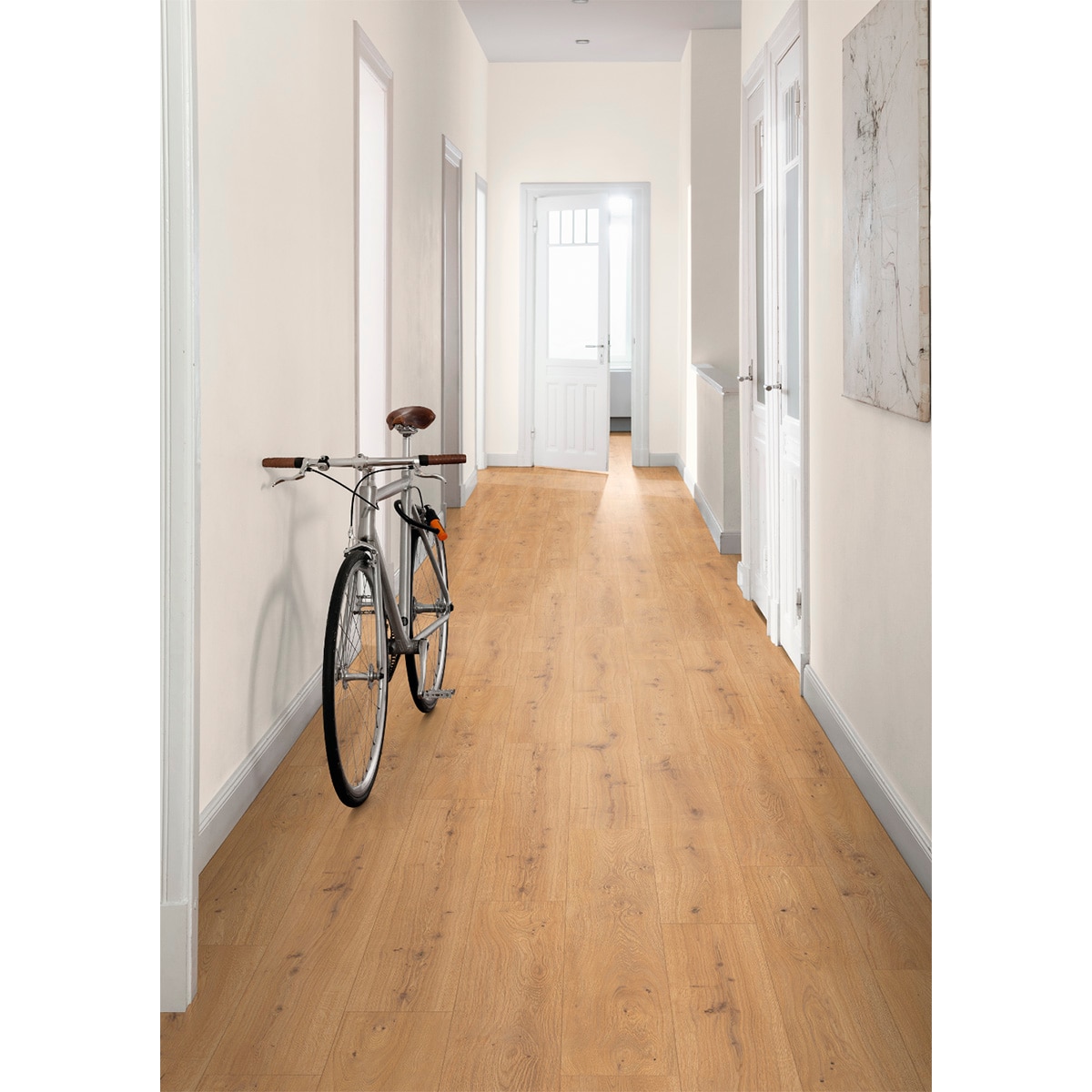 Suelo Laminado Classic Aquaclic 8/33 Roble Predaia Miel EL2009 1,99 m² Roble Predaia Miel-3