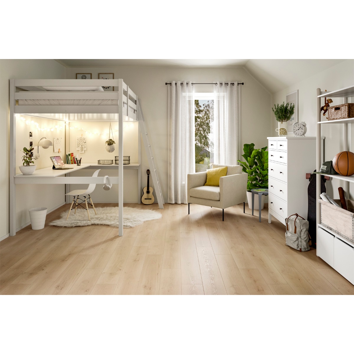 Suelo Laminado Classic Aquaclic 8/33 Roble Pinot Sand EL2113 1,99 m² Roble Pinot Sand-3