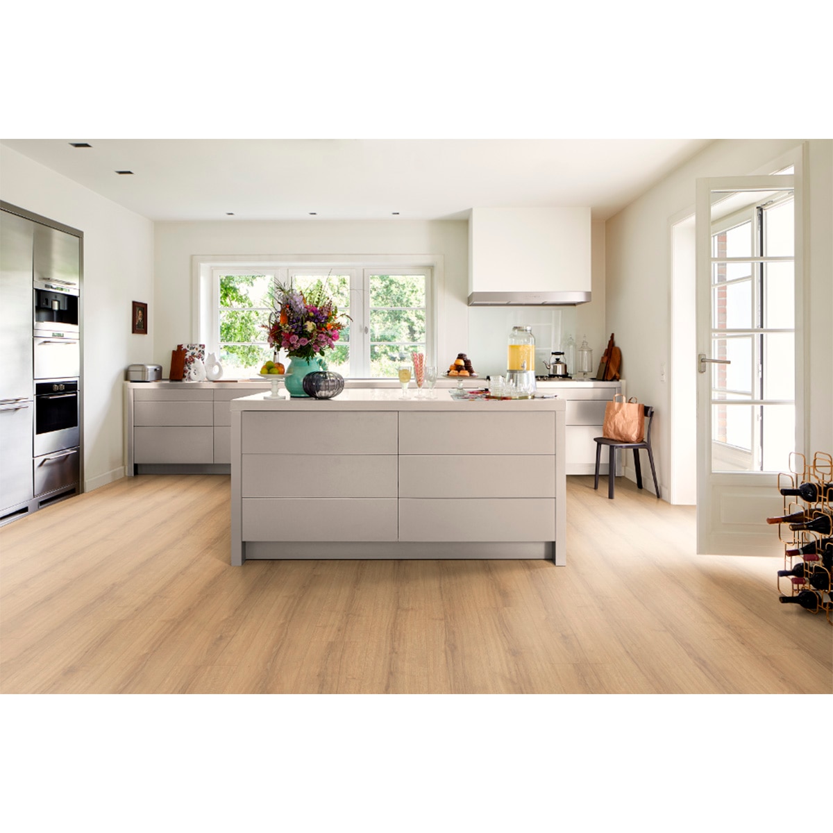 Suelo Laminado Large Aquaclic 8/32 Roble Sherman Miel EL2014 2,54 m² Roble Sherman Miel-3