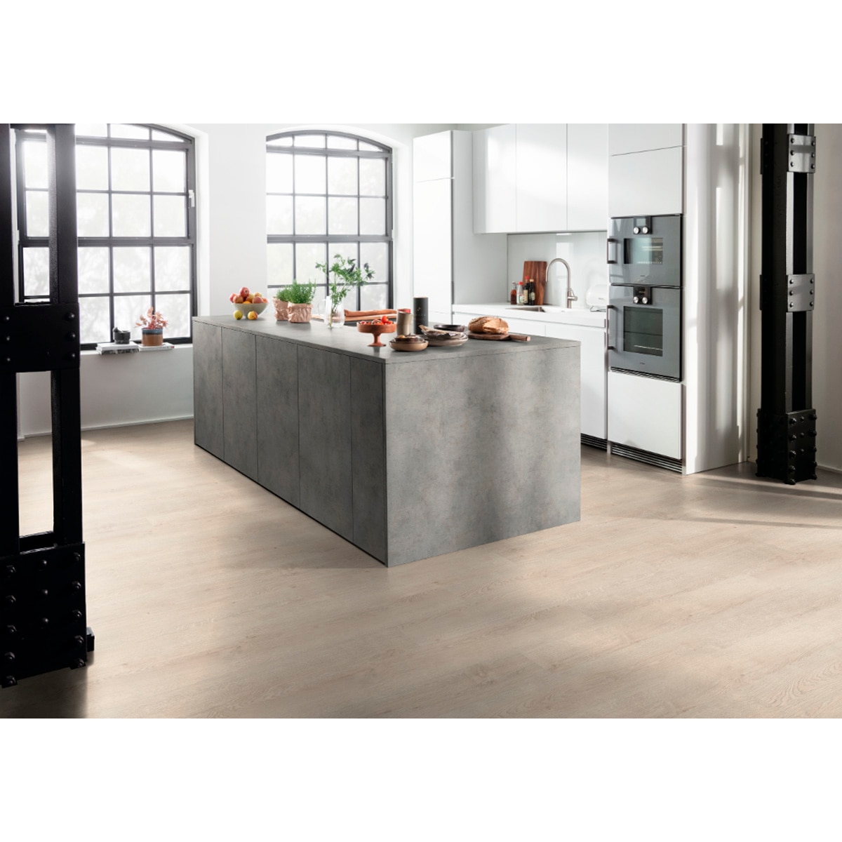 Suelo Laminado Classic Aquaclic 8/32 Roble Newbury Blanco EL2034 1,99 m² Roble Newbury Blanco-3