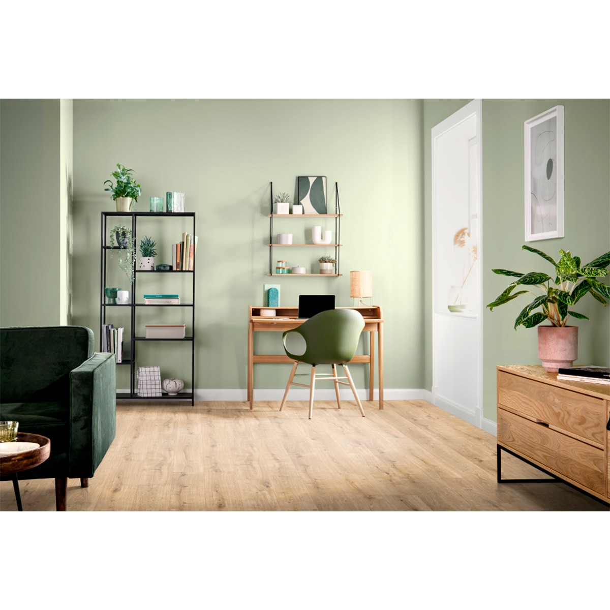 Suelo Laminado Classic Aquaclic 8/32 Roble Dunnington Claro EL2102 1,99 m² Roble Dunnington Claro-3