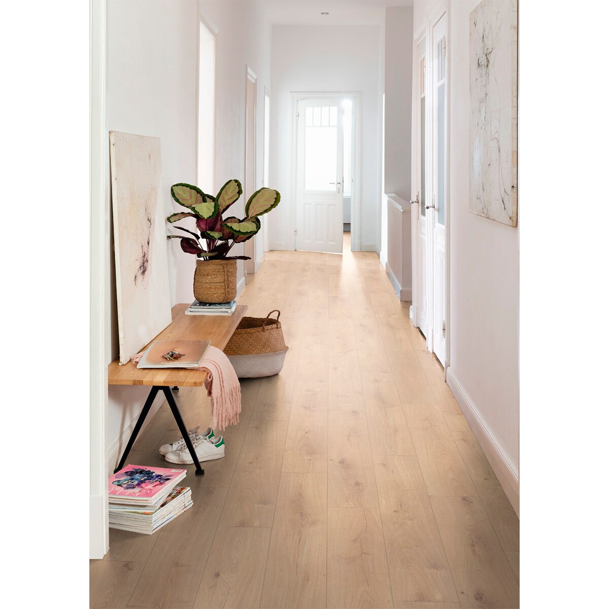 Suelo Laminado Classic Aquaclic 8/32 Roble Florence Claro EL2138 1,99 m² Roble Florence Claro-3