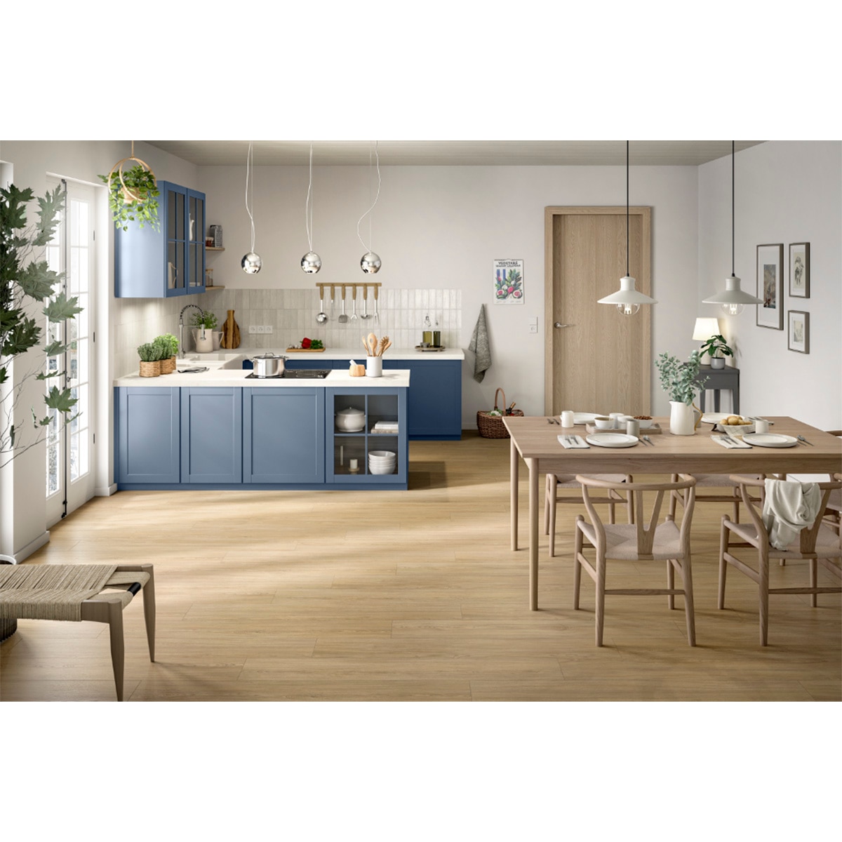 Suelo Laminado Classic Aquaclic 8/32 Roble Casella Natural EL2152 1,99 m² Roble Casella Natural-3
