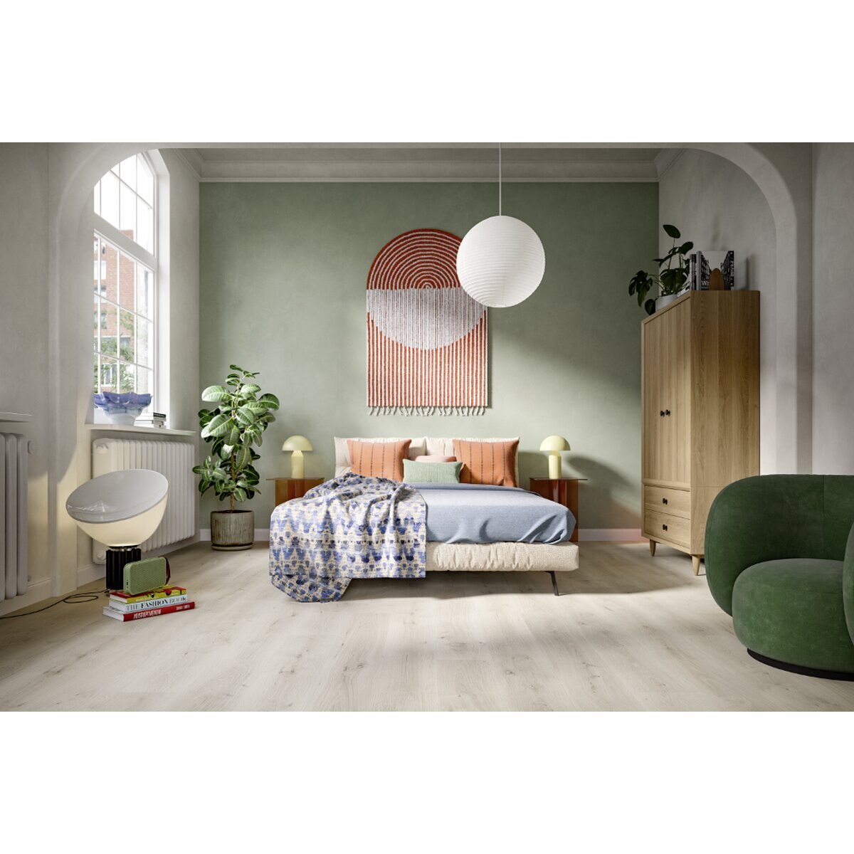 Suelo Laminado Classic Egger Pro Roble Pinnot Blanco 8/32 PL2111 1,99 m² Roble Pinot Blanco-3