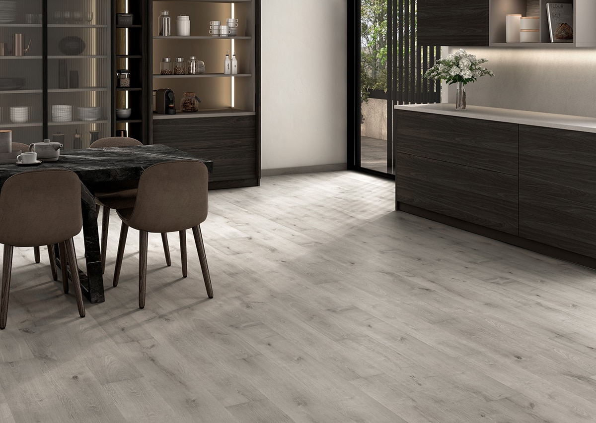 Finfloor Original ECO AC5/33 Roble Calcic sin bisel Gris-4