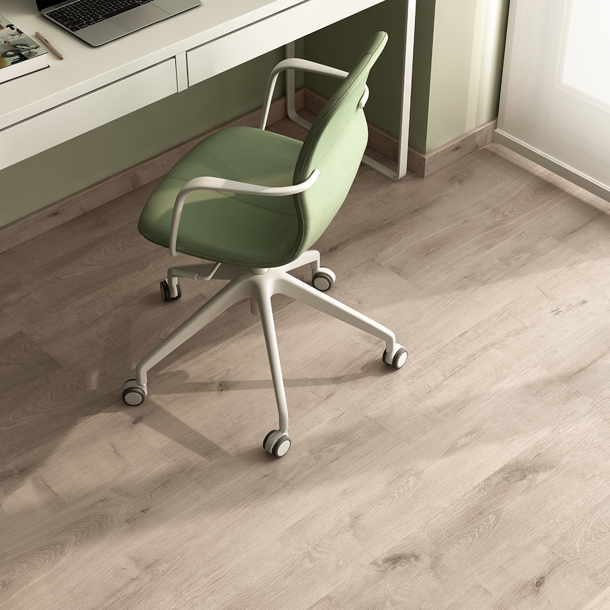 Finfloor Original ECO AC5/33 Roble Taupe sin bisel Gris-4