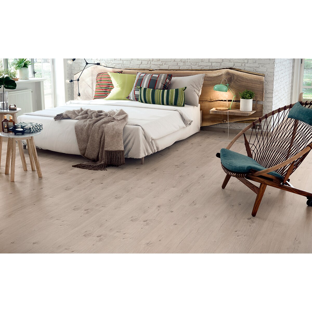 Finfloor Original ECO AC5/33 Roble Jasper sin bisel Gris-6