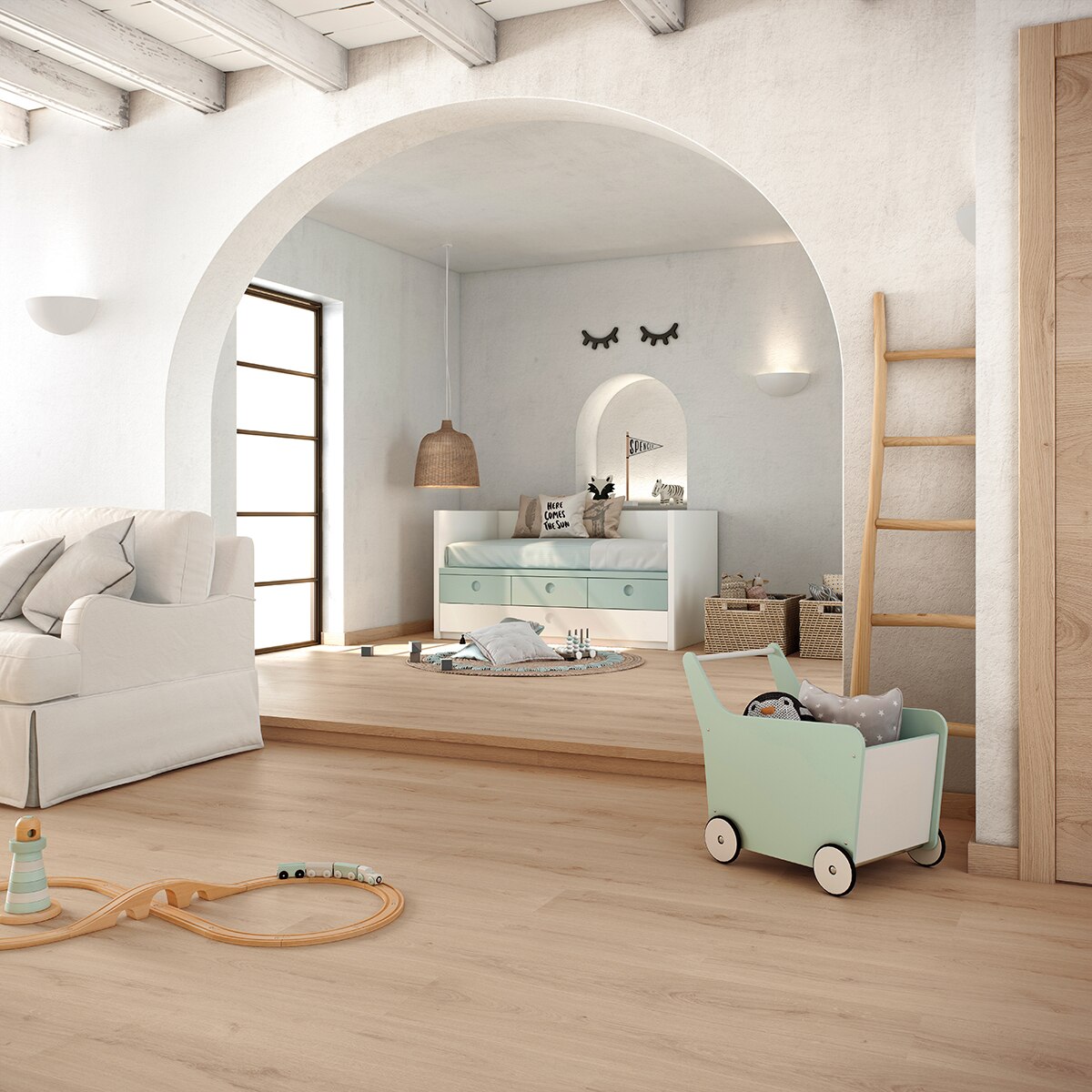 Finfloor Evolve Durable AC6/33 Roble Kalas Arena Roble Kalas Arena-5
