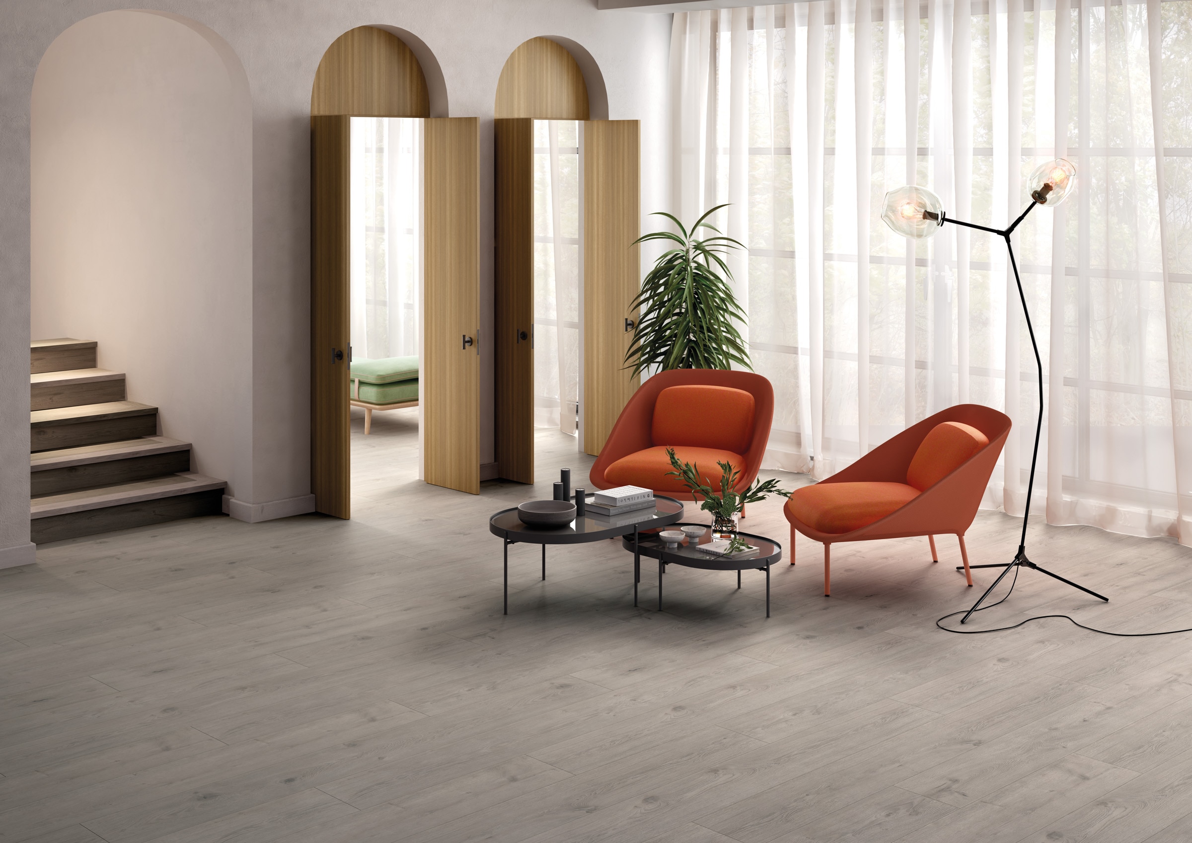 Finfloor XL Durable AC6/33 Roble Eyre Gris Gris-4