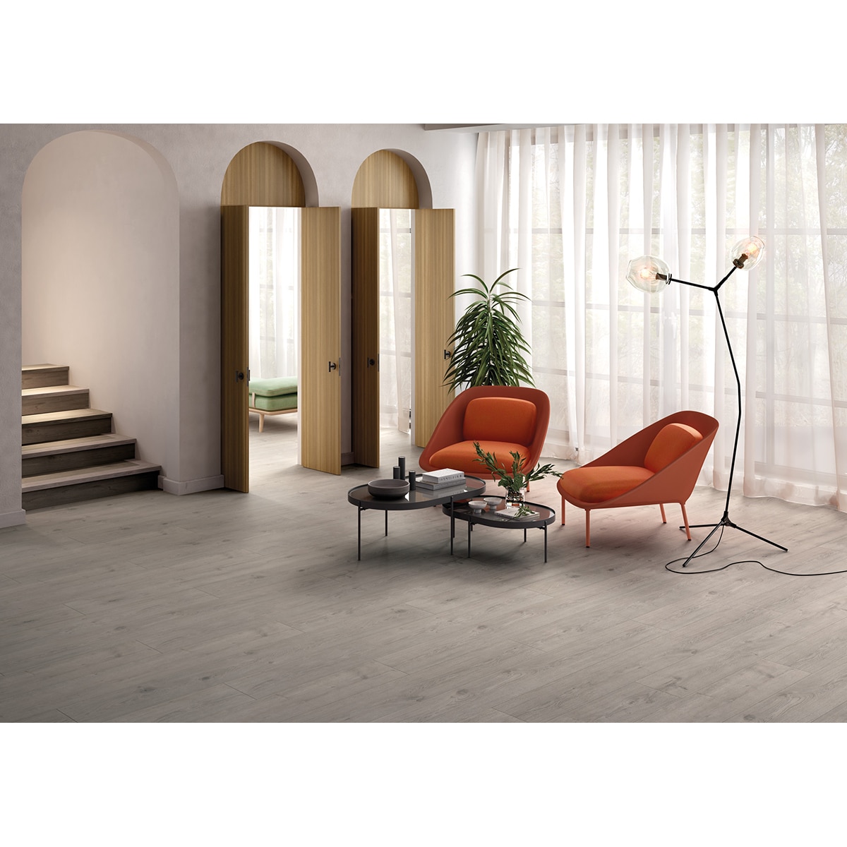 Finfloor XL Durable AC6/33 Roble Eyre Gris Gris-5