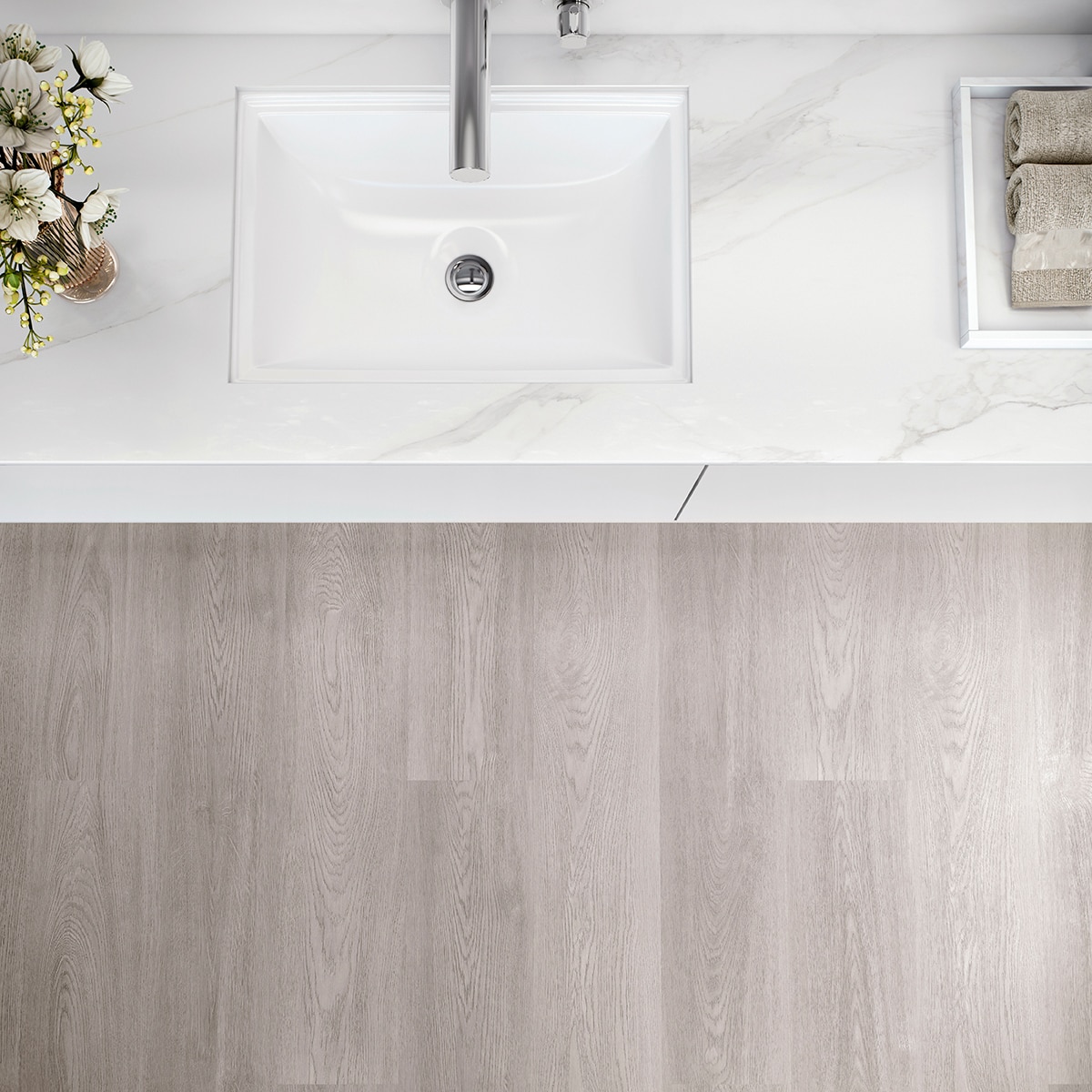 Finfloor 12 Durable AC6/33 Roble Kalmar Gris Gris-7