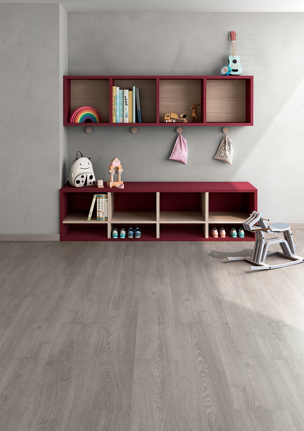 Finfloor Durable Supreme AC6/33 Roble Gaia Victoria Gris-5