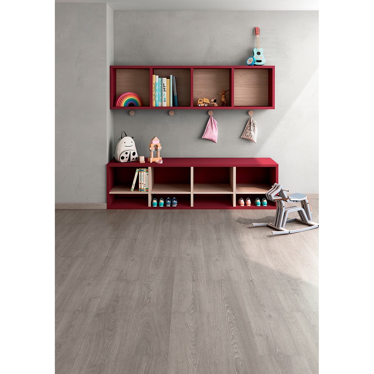 Finfloor Durable Supreme AC6/33 Roble Gaia Victoria Gris-6