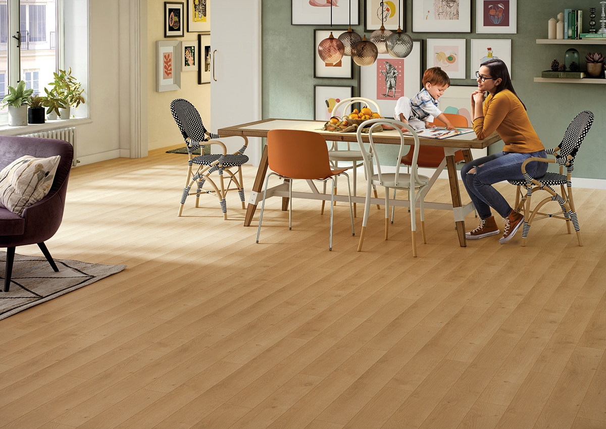 Finfloor Durable Supreme AC6/33 Roble Selena Dorado Roble Selena Dorado-5