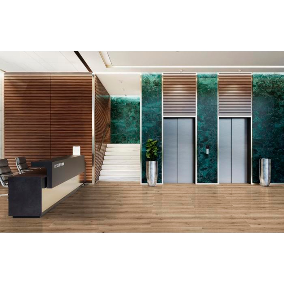 Suelo Vinílico SPC Light Click Imperial 2,78 m² Roble Manor-3