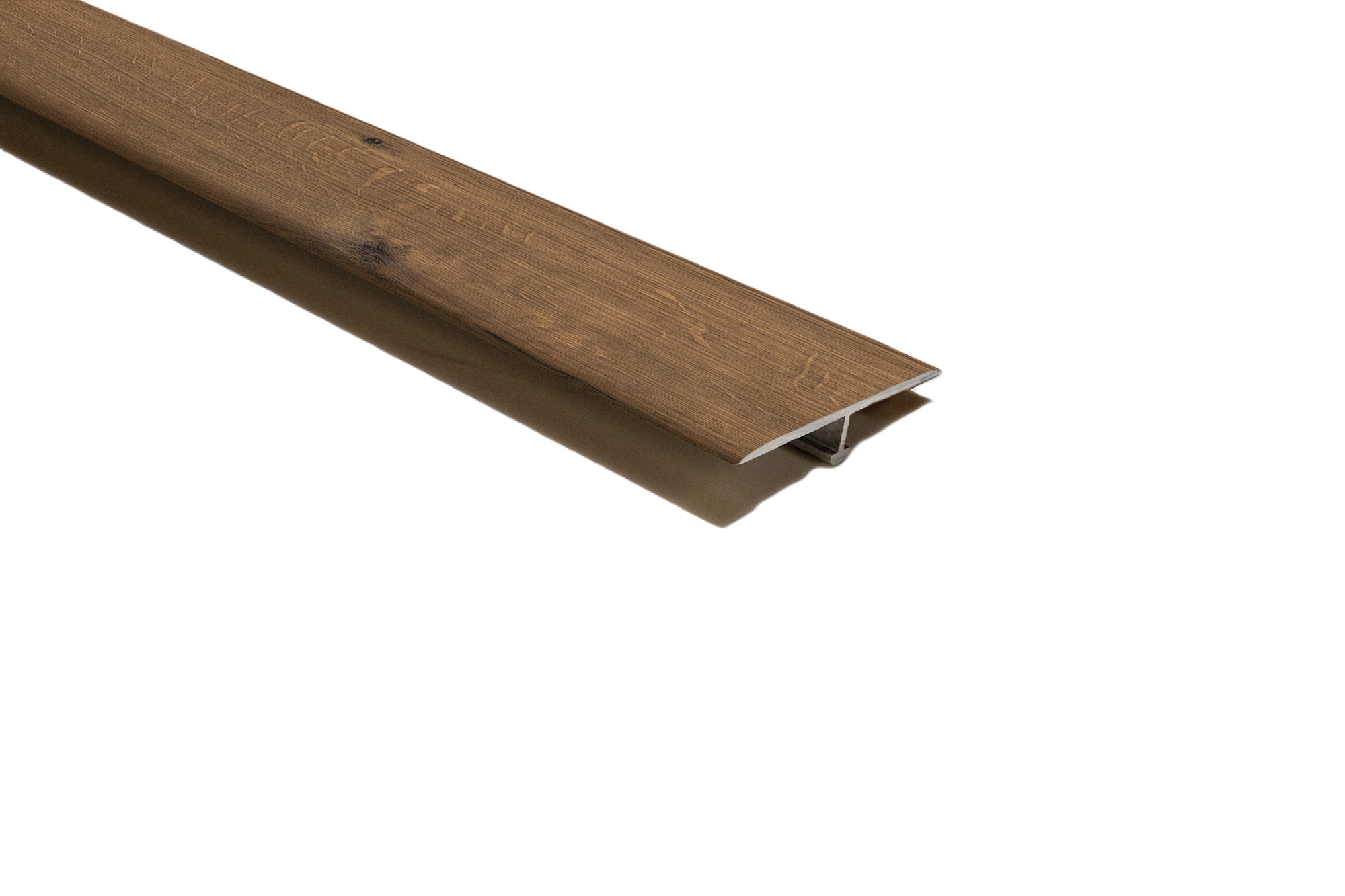 Imagen 0 de Perfil Unión Roble Dunnington Oscuro Aluminio Laminado 2700 x 40 x 8 mm