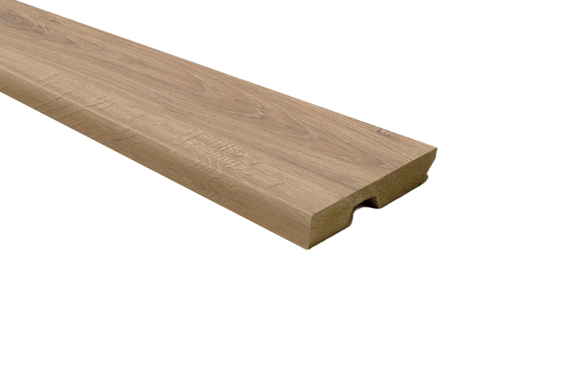 Zócalo Roble Sherman Marrón 2250 x 80 x 14 mm Madera-1