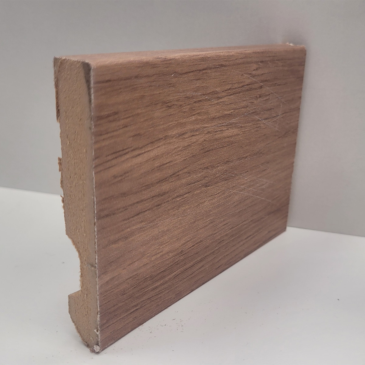 Rodapie MDF 2400x80x12 Canto Cuadrado Roble REF. C157 Roble-1