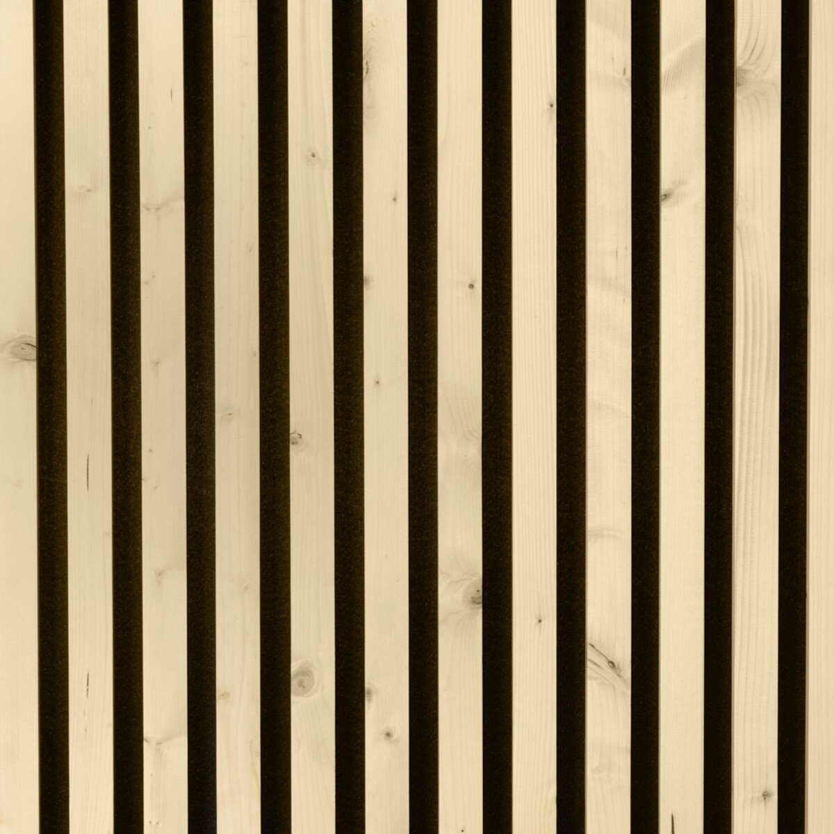 Painel Acústico + Ripas de Pinheiro Envernizado Mate - Caixa de 2 Unid. Madeira-2