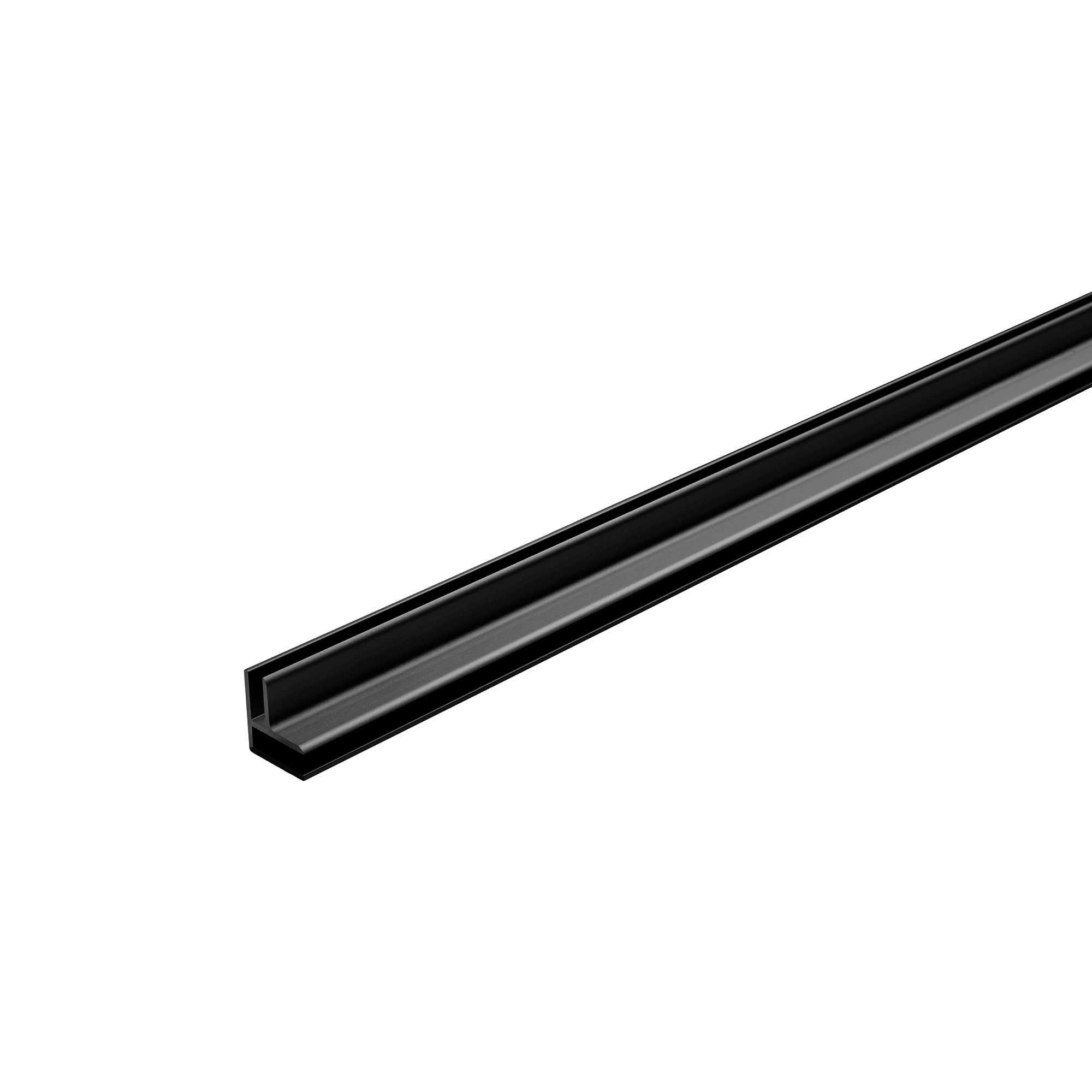 Perfil Aluminio 2,6 m Universal Corner Negro  XL 12-20 mm Negro-1